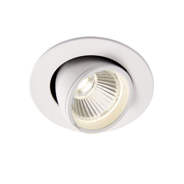 Axial Cool White LED Recessed Downlight 9W