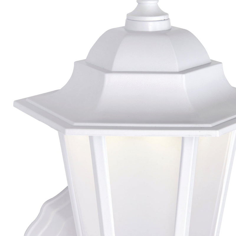 Evesham White LED Outdoor Wall Light IP44 7W
