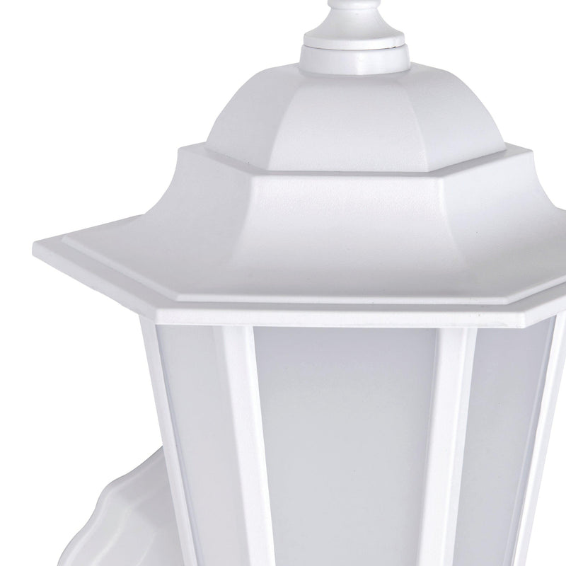 Evesham White LED Outdoor Wall Light IP44 7W