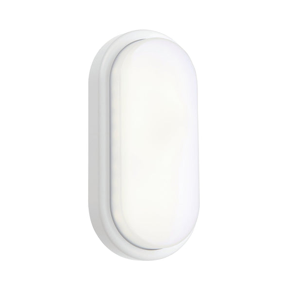 Pillo White LED Outdoor Wall Light IP54 12W