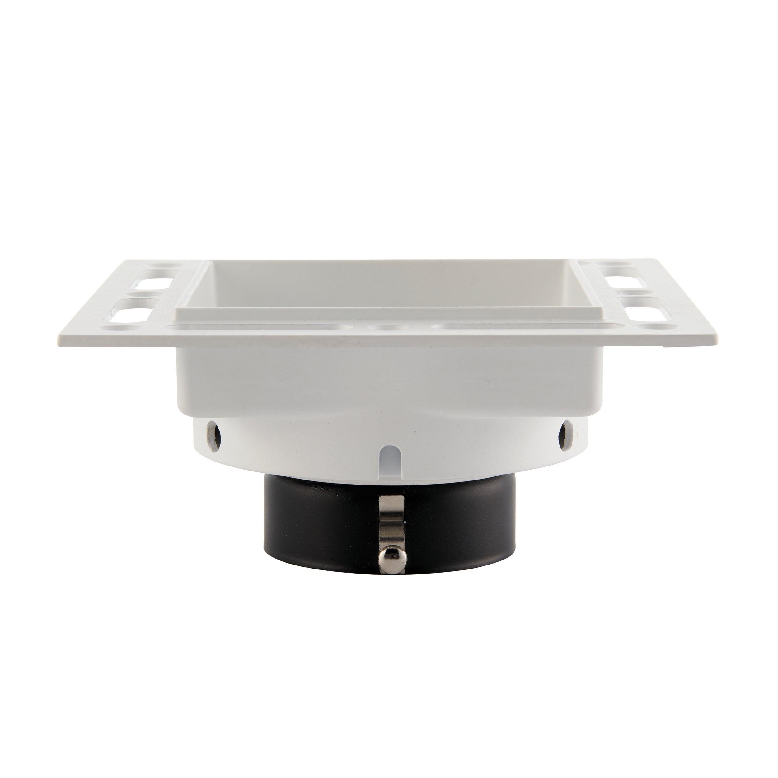 trimless downlight square 50w white by saxby lighting, close up image 47