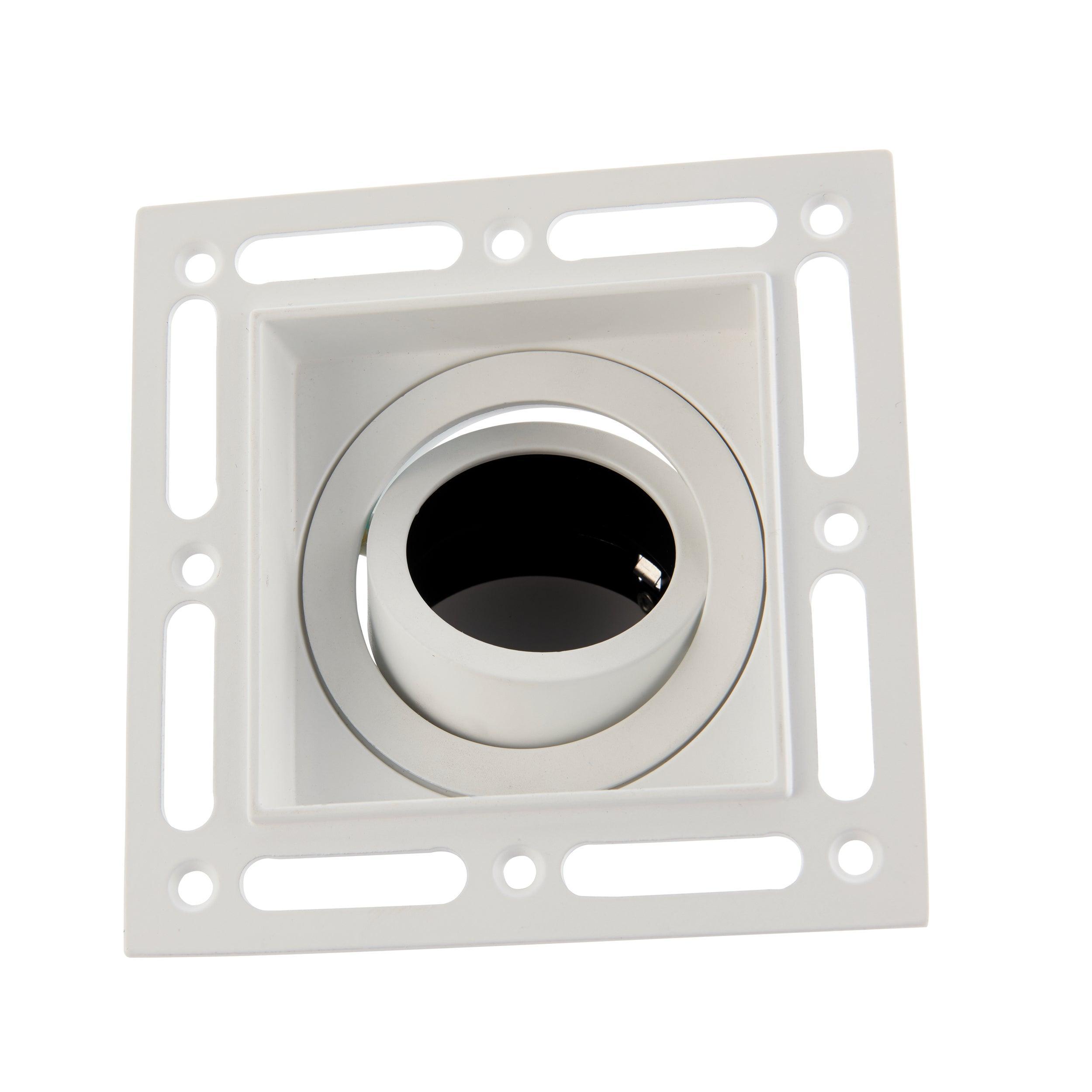 trimless downlight square 50w white by saxby lighting, close up image 45