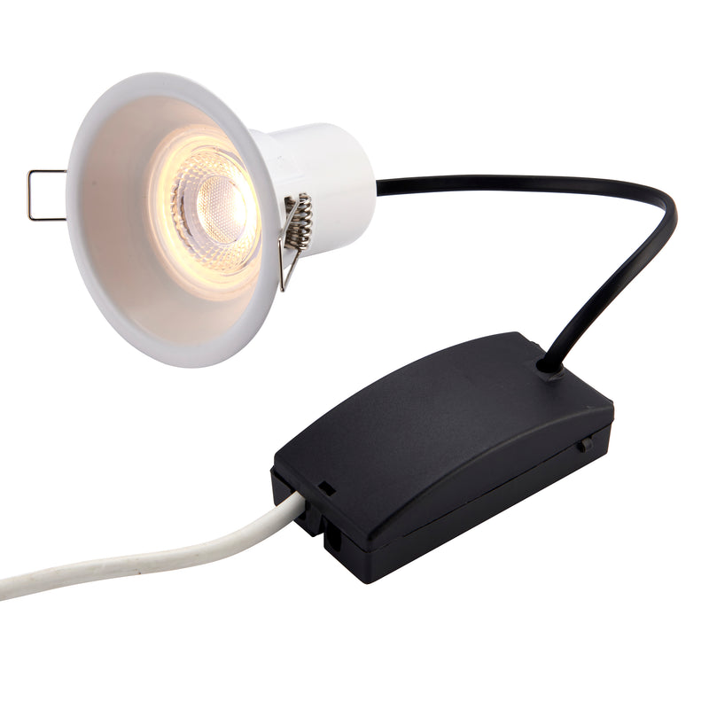 ShieldEco White Anti-glare LED Recessed Light IP65 4W