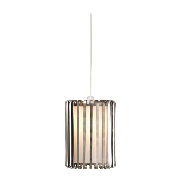 Lech Small Easy Fit Pendant Satin Nickel Ceiling Lamp Shade