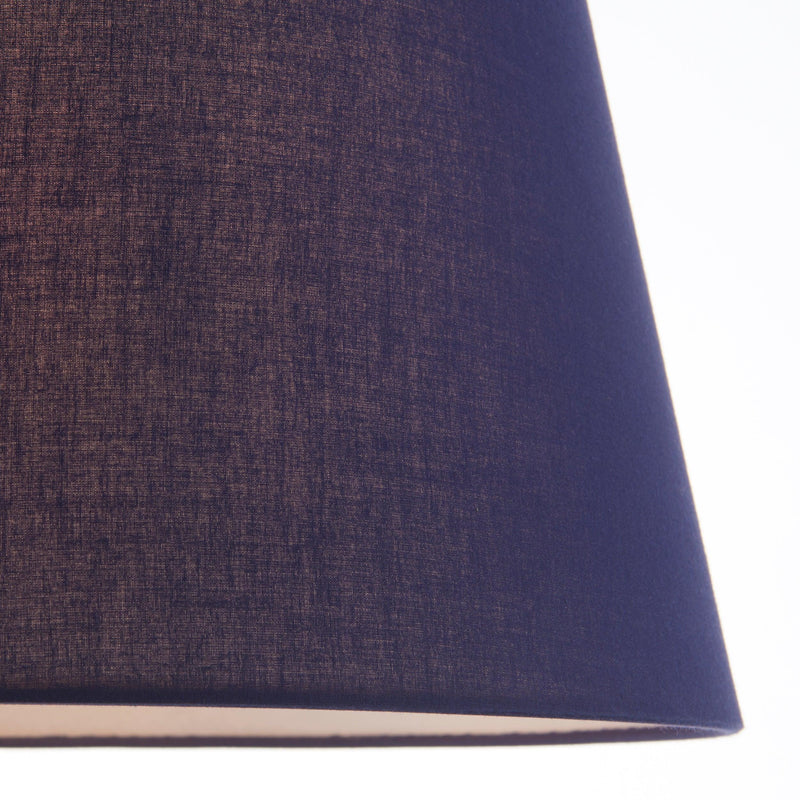 Endon Evie 14 Inch Navy Cotton Lamp Shade