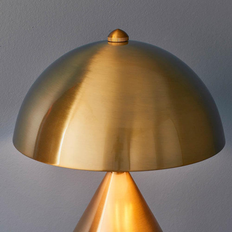Endon Nova 1 Light Antique Brass Finish Table Lamp 5