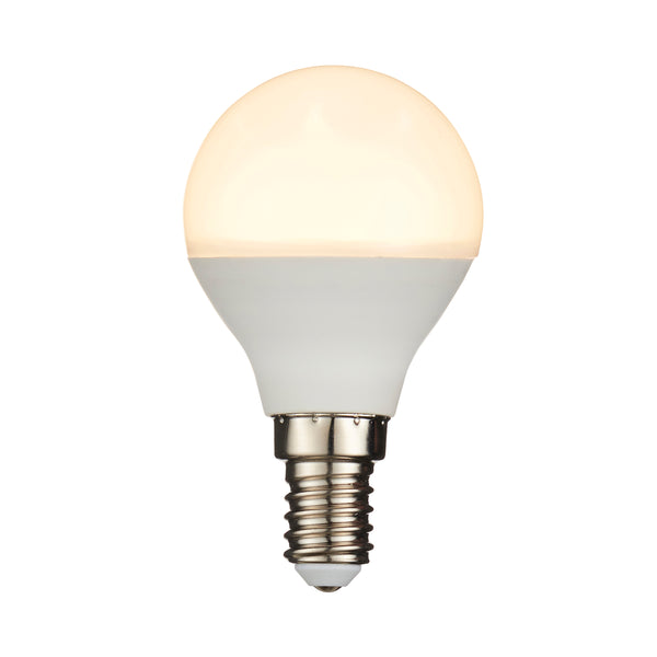E14 Warm White LED Golf Ball Light Bulb 5W