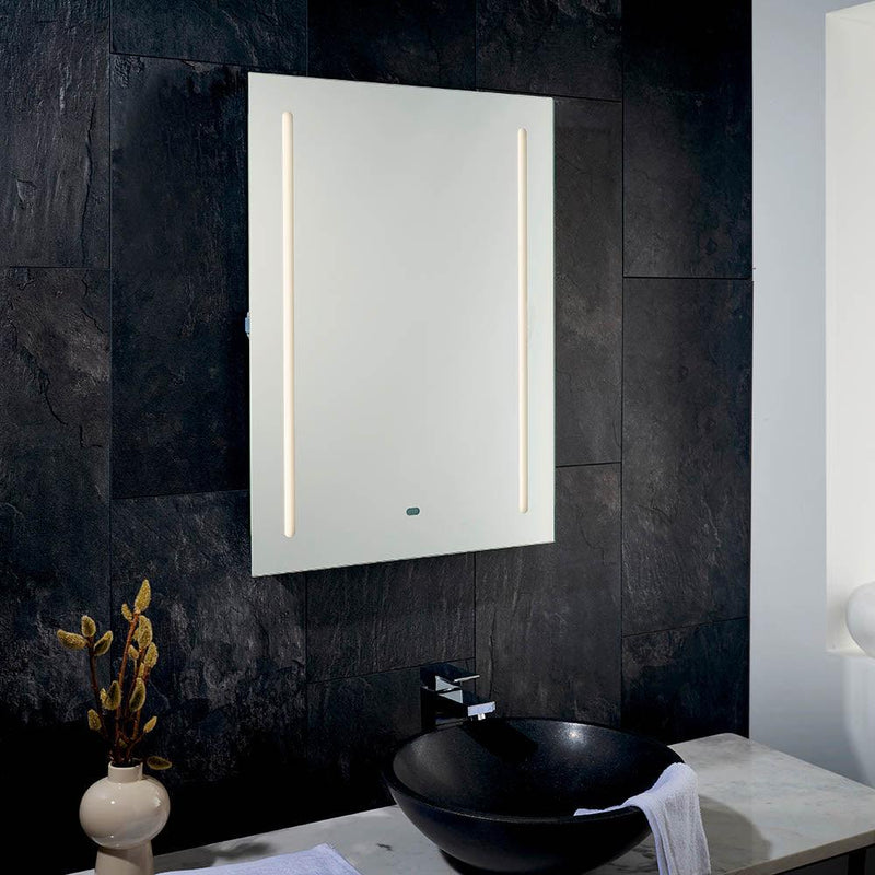 Endon Nero Mirror Bathroom Wall Light - IP44