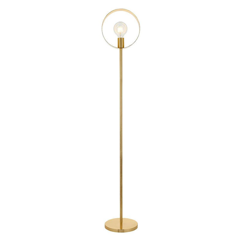 Endon Hoop 1 Light Brass Finish Floor Lamp by Endon Lighting 8
