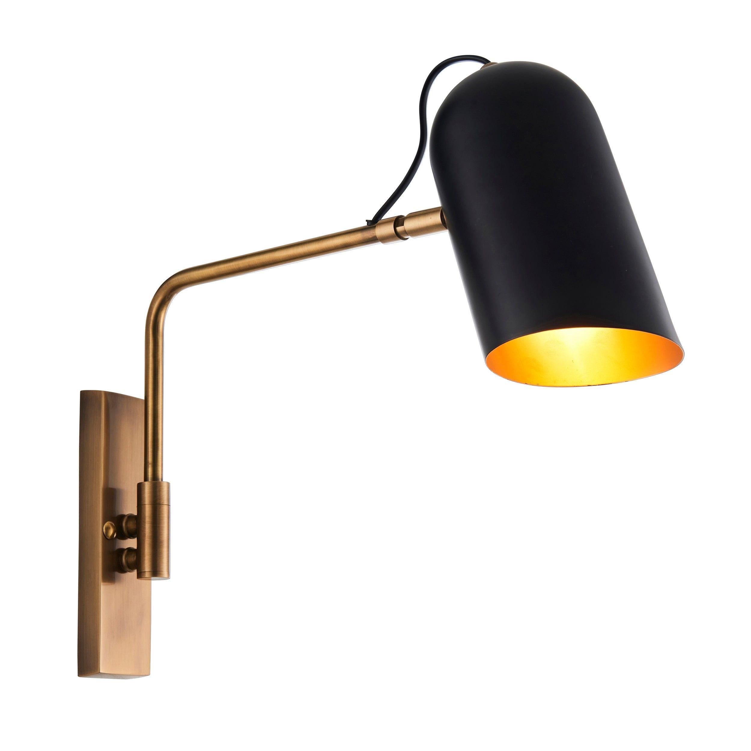 Navren Brass Wall Light 93145,Endon Lighting,1