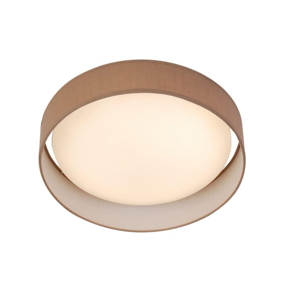Gianna 1 Light 25w LED Acrylic Grey Shade Flush Ceiling Light