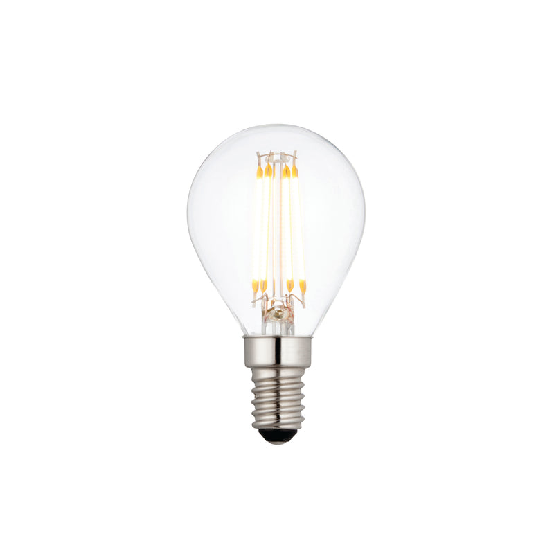 E14 LED Filament Warm White Golf Ball Lamp Bulb 4W