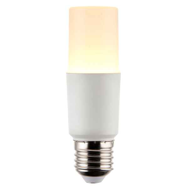 E27 Cool White LED Stick Lamp Bulb 8W