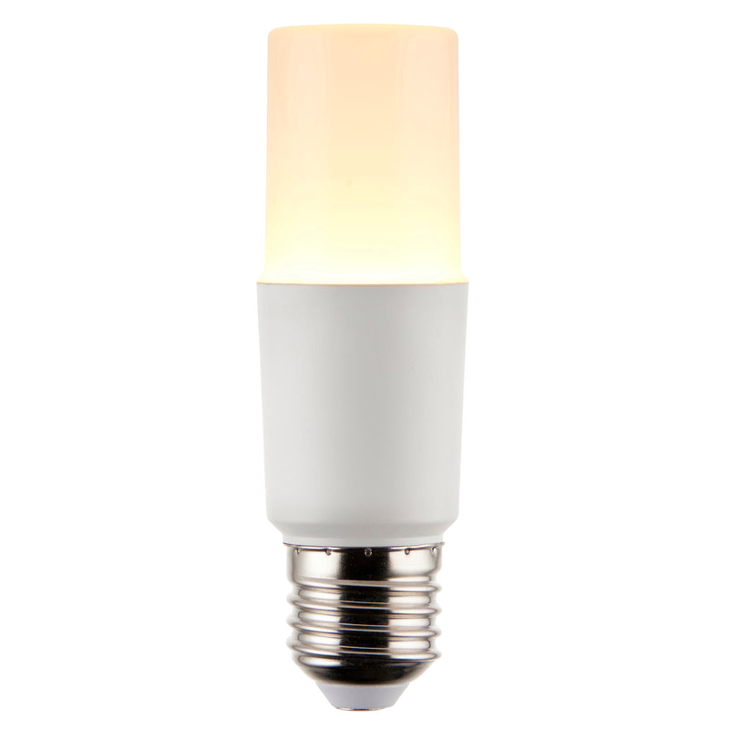 E27 Cool White LED Stick Lamp Bulb 8W