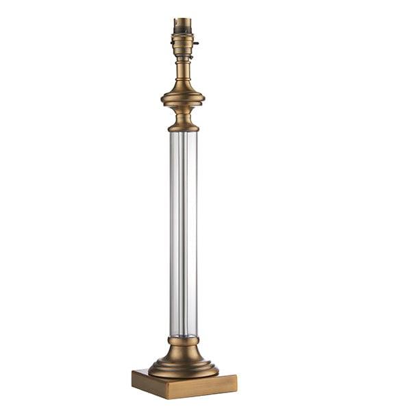 Endon Avebury 1 Light Antique Brass Table Lamp 1