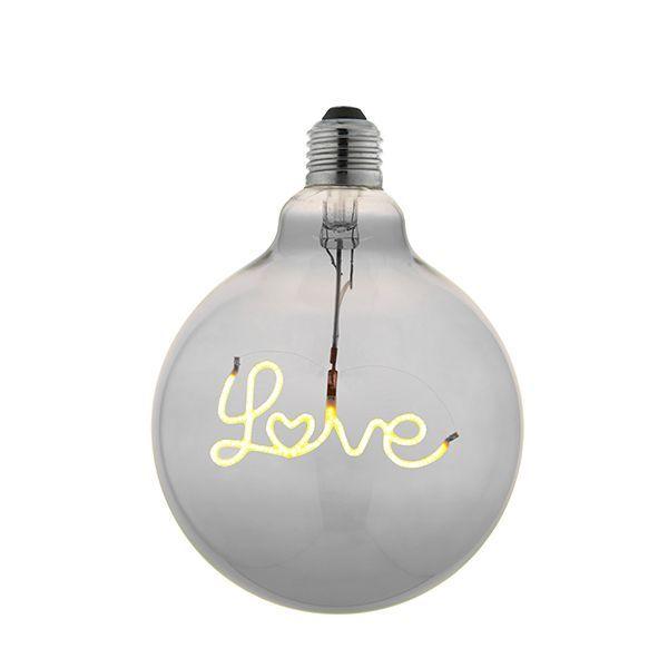 Love Down E27 Smoked Tinted 2w LED Filament Light Bulb - 120mm