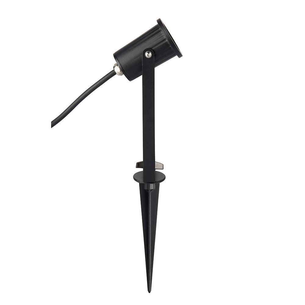 picco mini 3000k garden spike light ip65 8wby Saxby Lighting, close up image
