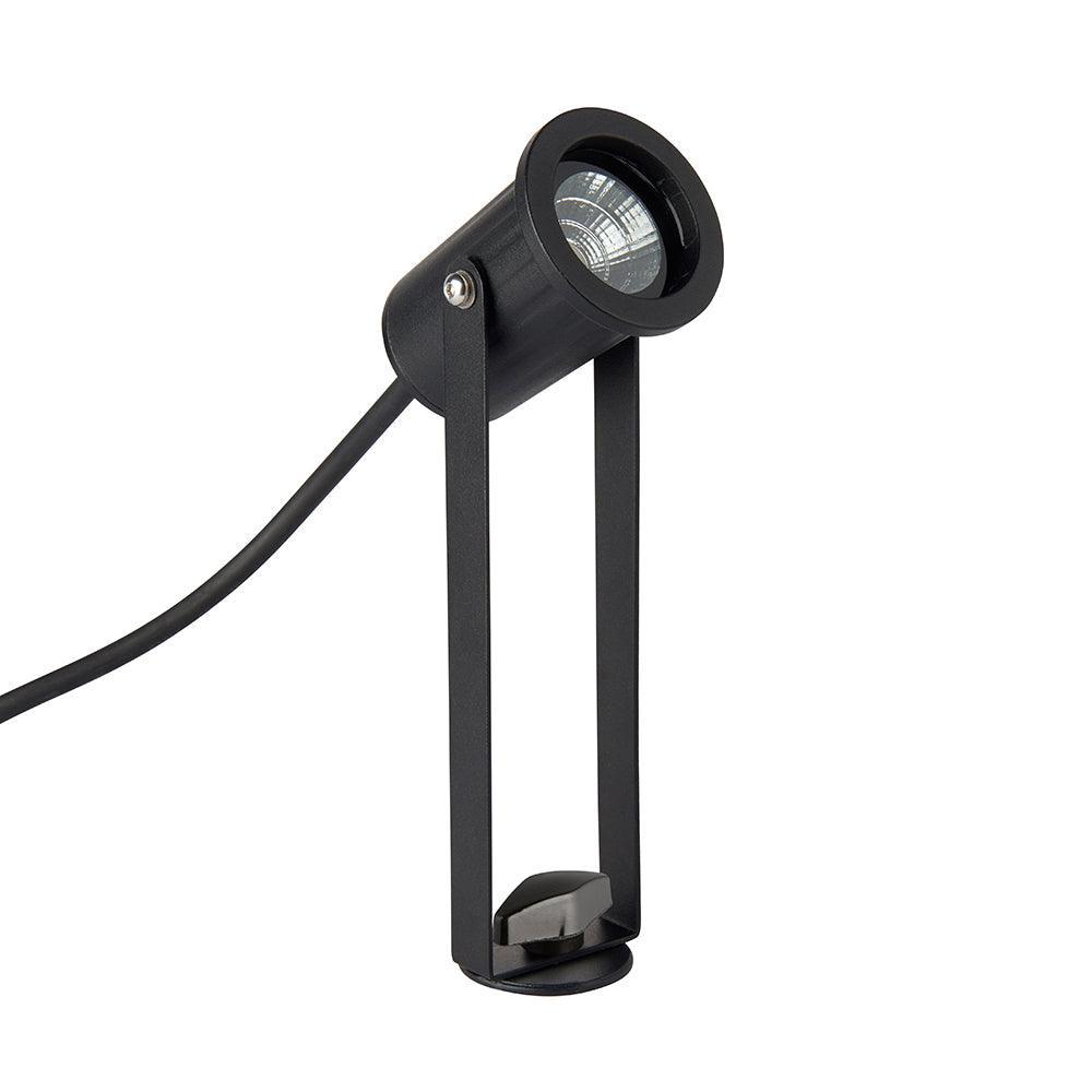 picco mini 3000k garden spike light ip65 8w by saxby lighting, close up image 50