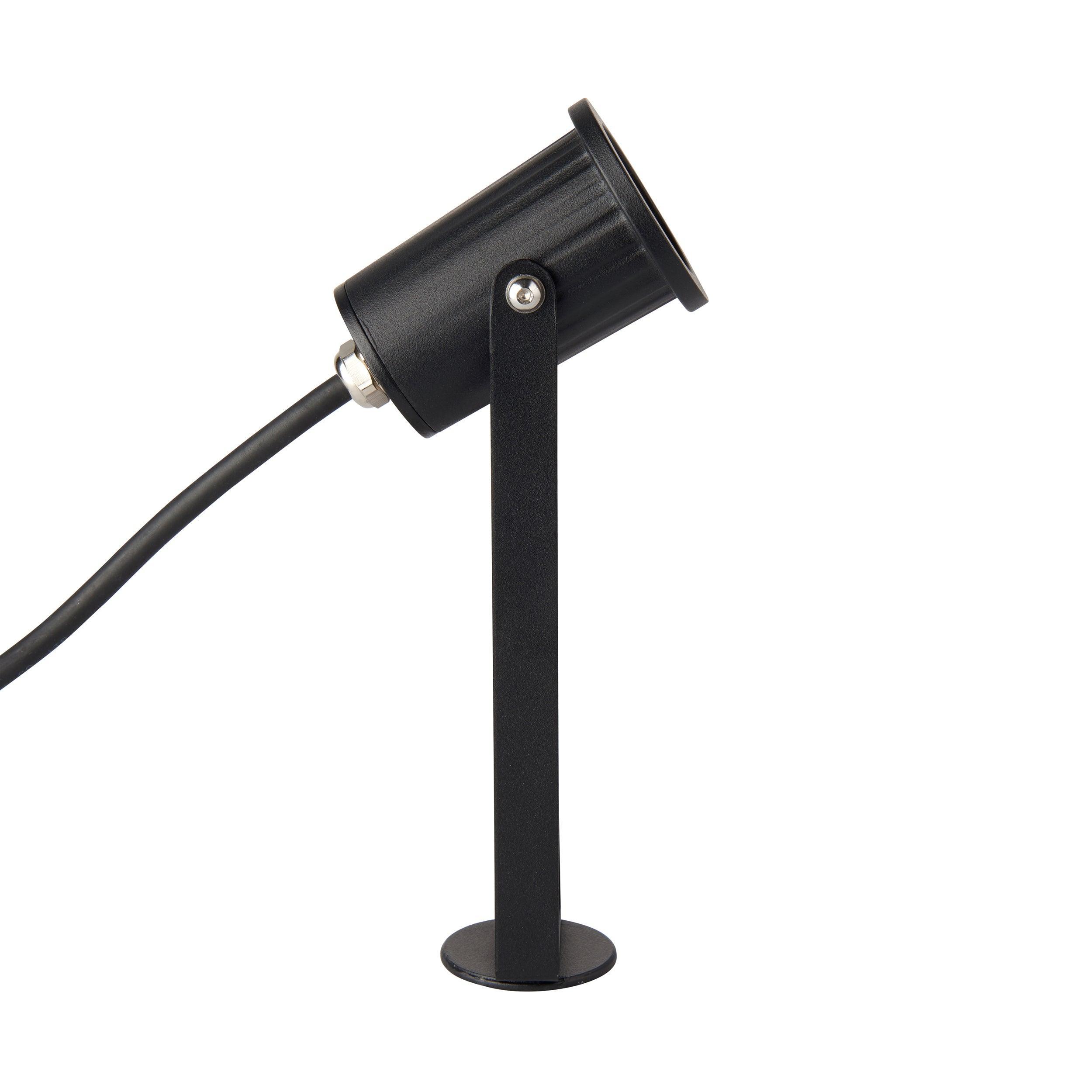 picco mini 4000k garden spike light ip65 8w by saxby lighting, close up image 55