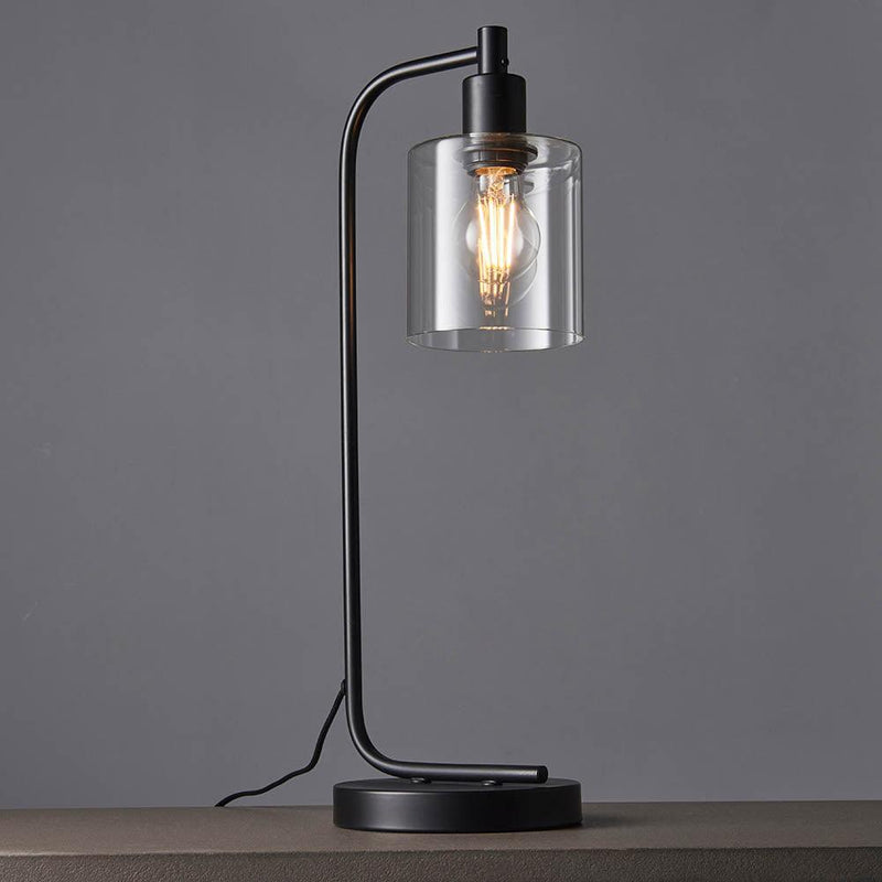 Endon Toledo 1 Light Black Table Lamp 5