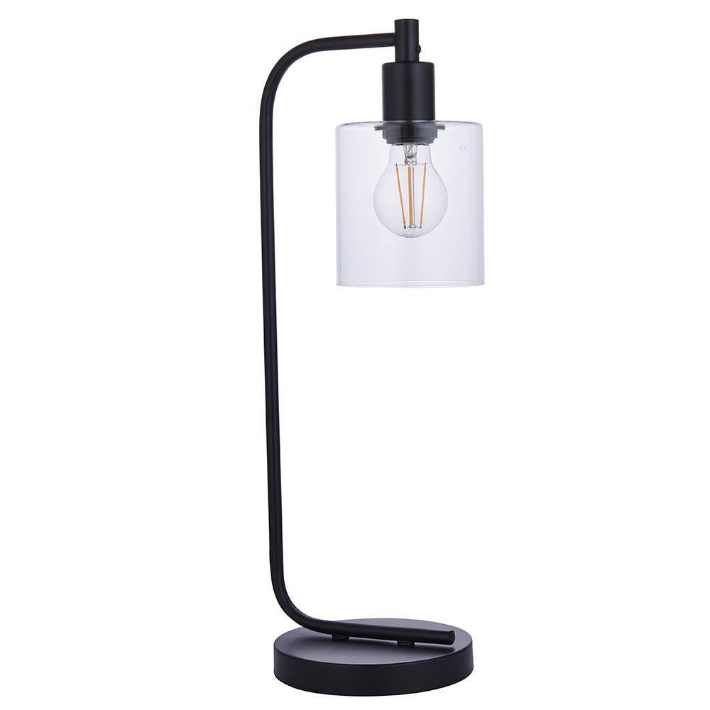 Endon Toledo 1 Light Black Table Lamp 8