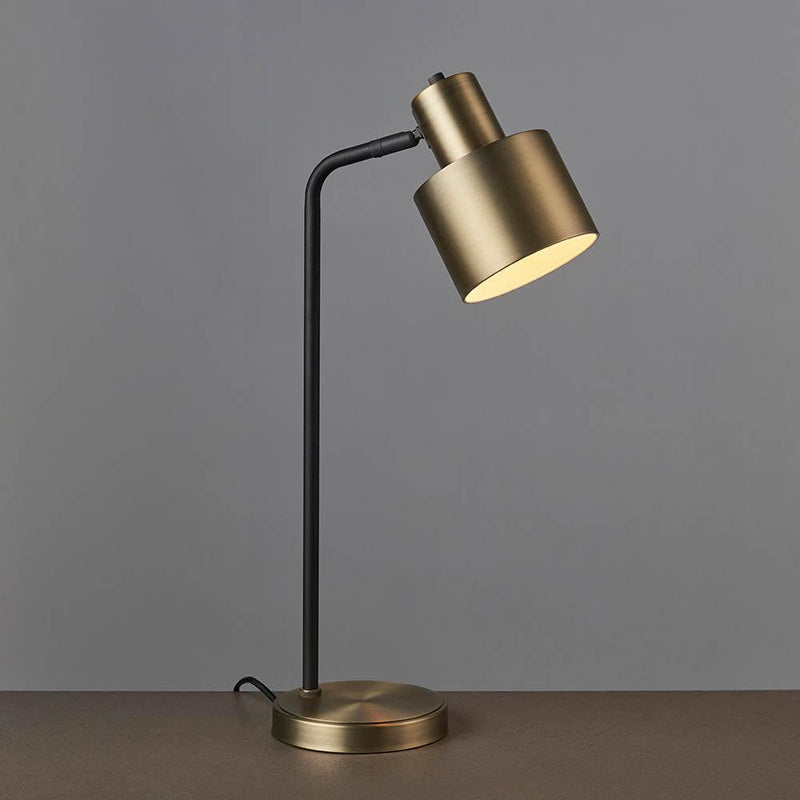 Endon Mayfield 1 Light Brass Finish Table Lamp 3