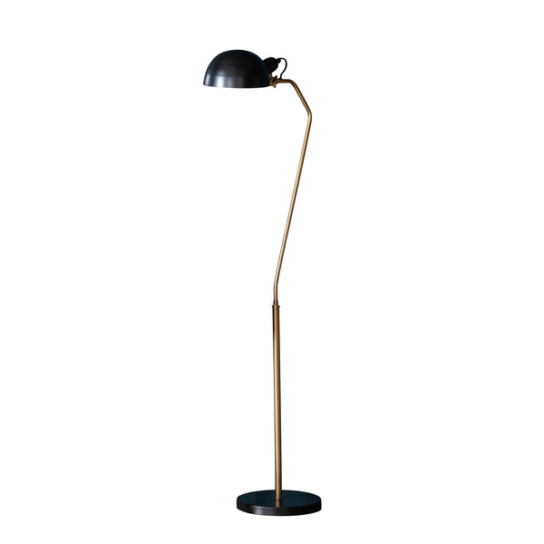 Endon Largo 1 Light Brass Finish Floor Lamp by Endon Lighting 1
