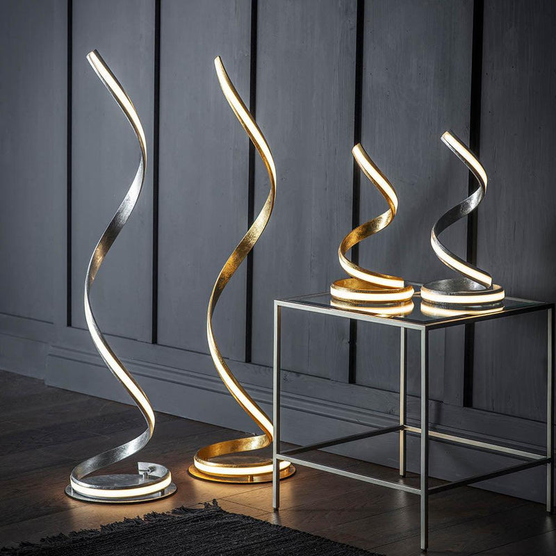 Endon Aria 1 Light Gold Floor Lamp by Endon Lighting 3