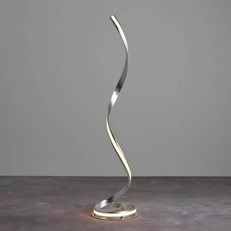 Endon Aria 1 Light Nickel Floor Lamp by Endon Lighting 2