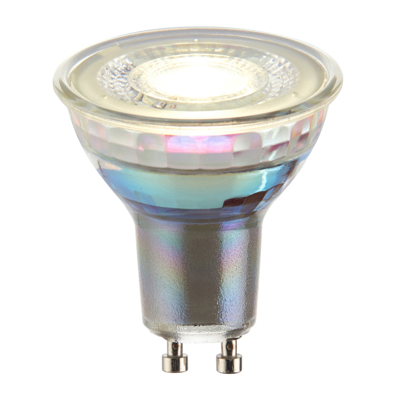 GU10 Warm White LED Light Bulb 60 Degree Beam Angle 6.7W