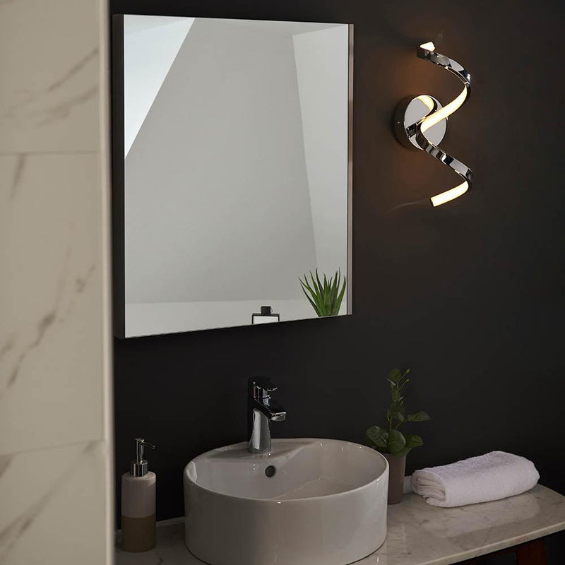 Endon Astral Chrome Finish Bathroom Wall Light