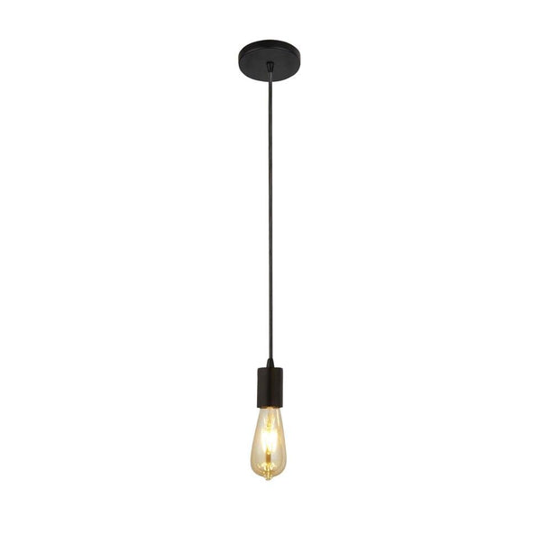 Searchlight Squiggle 1 Light Black Cable Ceiling Pendant