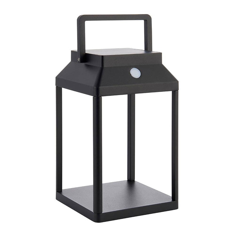 Endon Linterna 1 Light Solar Outdoor Black Table Lamp 11