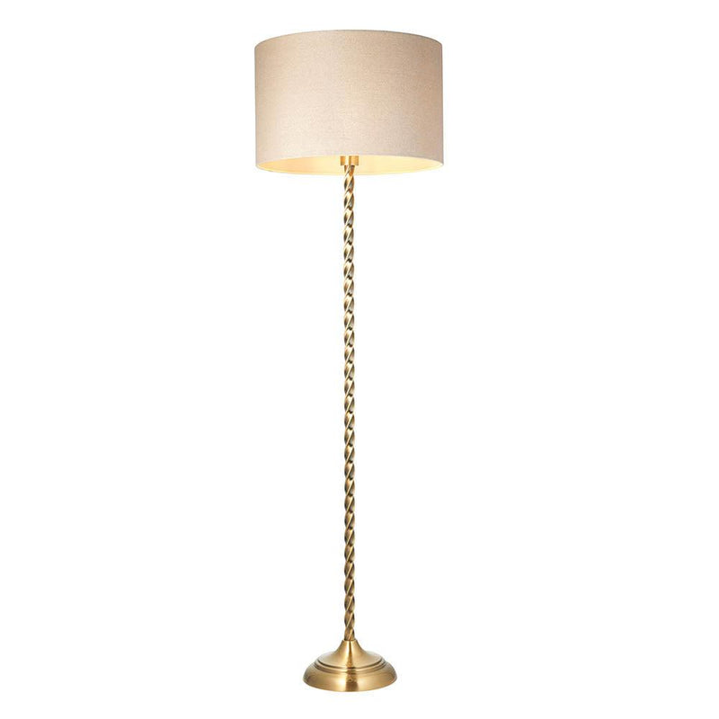 Endon Suki 1 Light Brass Finish Floor Lamp by Endon Lighting 8