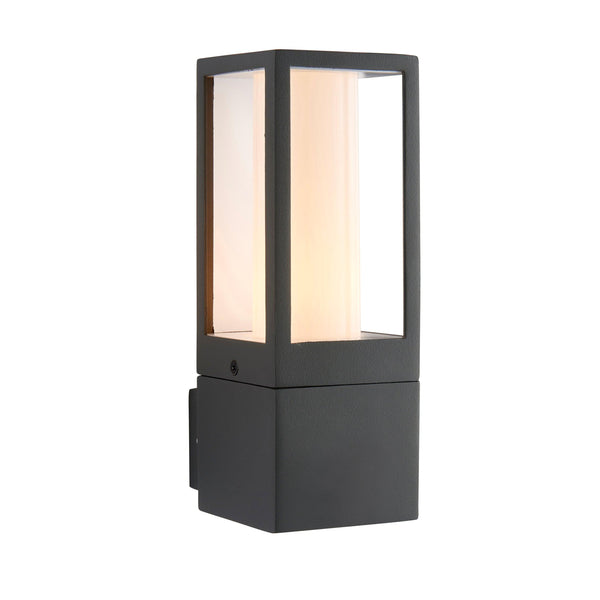 Lantern Black Outdoor Wall Light IP44 7W