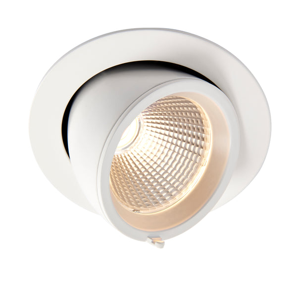 Axial Warm White LED Recessed Downlight Round 30W