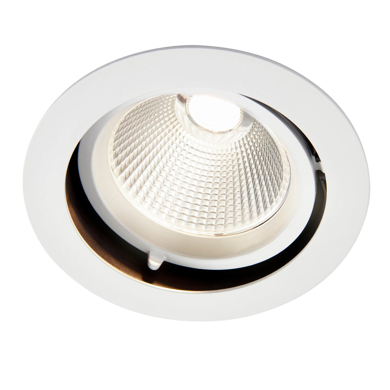 Axial Cool White LED Recessed DownlightRound 30W