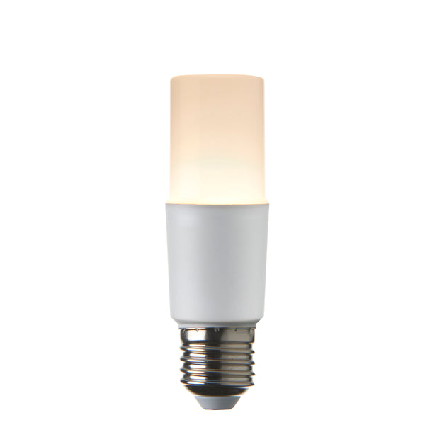 E27 Warm White LED Stick Lamp Bulb 8W