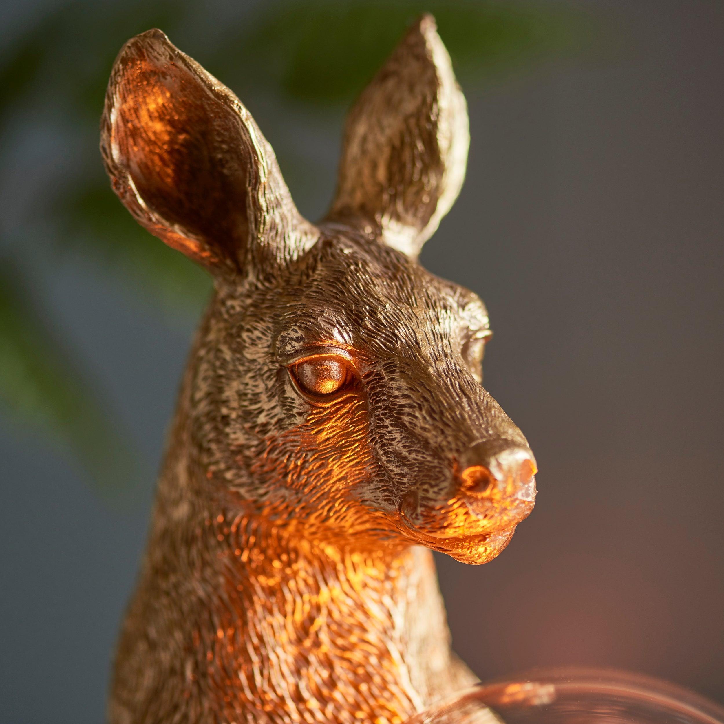 Living Lighting Kanga Gold Kangaroo Table Lamp-Living Lights-Living-Room-Tiffany Lighting Direct-[image-position]