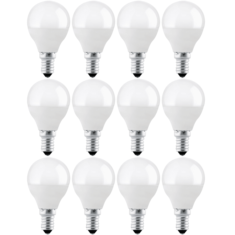 12 x E14 LED Lamp/Bulb Dimmable 4W (40W Equivalent)