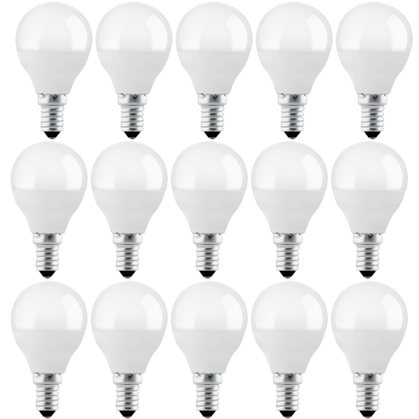 15 x E14 LED Lamp/Bulb Dimmable 4W (40W Equivalent)