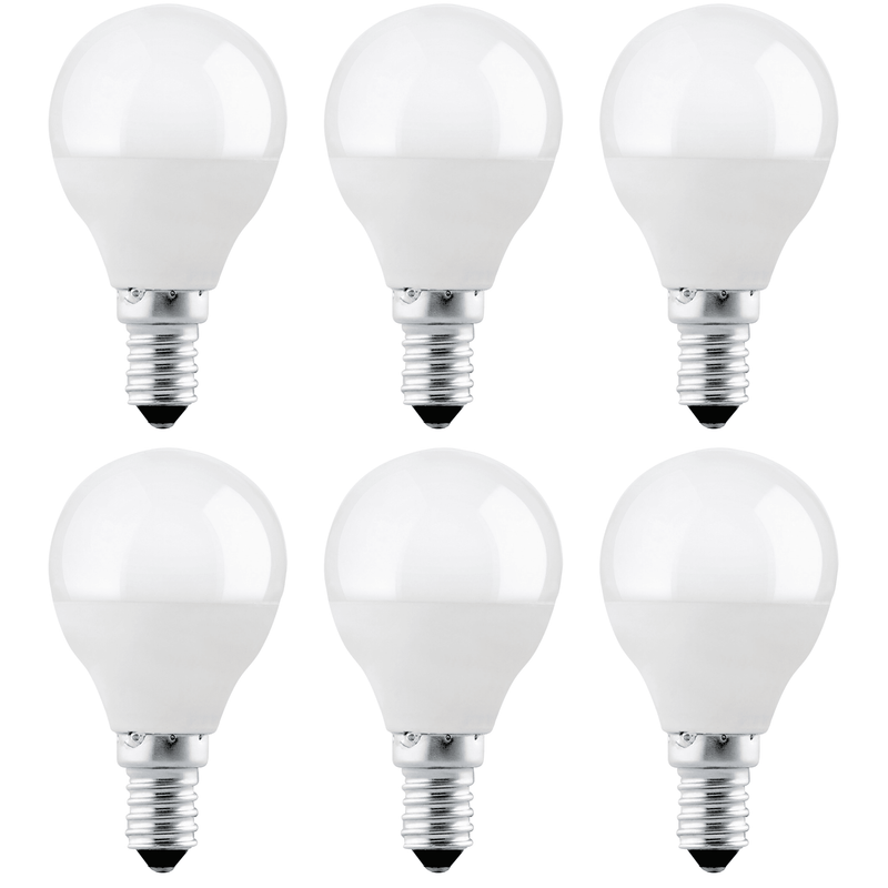 6 x E14 LED Lamp/Bulb Dimmable 4W (40W Equivalent)