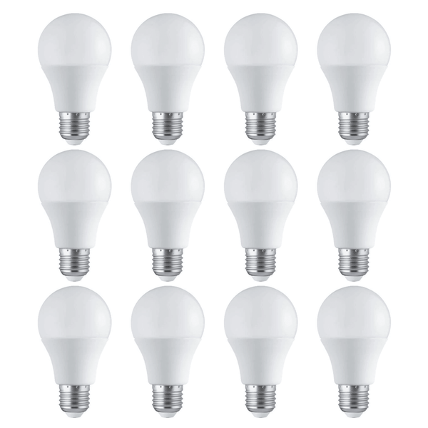 12 x E27 LED Dimmable 10W Lamp/Bulb (60W Equivalent)