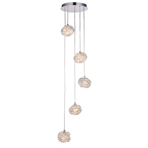 Talia 5lt Ceiling Pendant Light by Endon Lighting