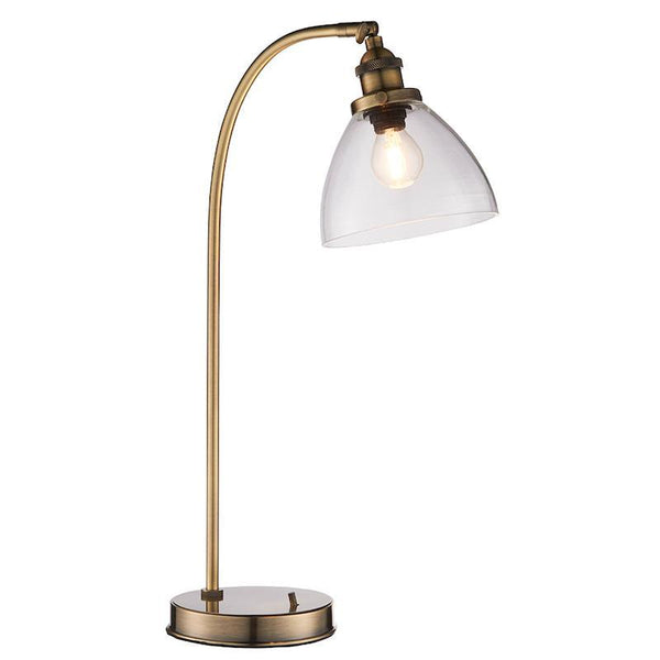 Hansen Brass Table Lamp by Endon Lighting