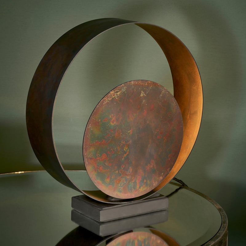 Devon Bronze Patina Table Lamp