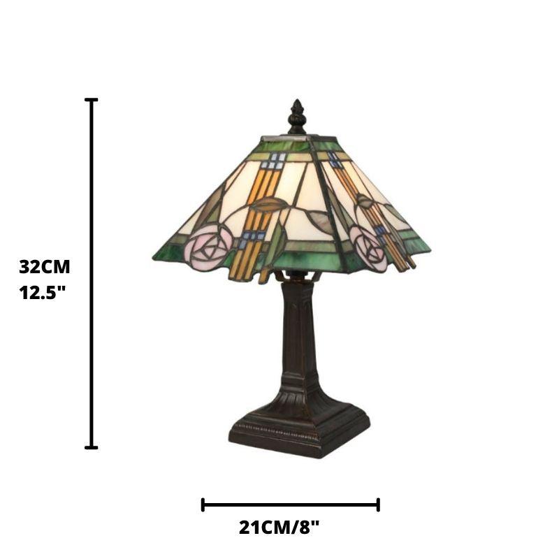 Charles Small Tiffany Bedside Table Lamp