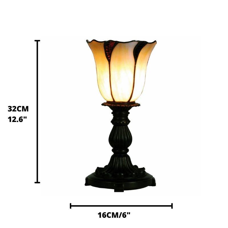 Edinburgh Torchiere Tiffany Bedside Lamp