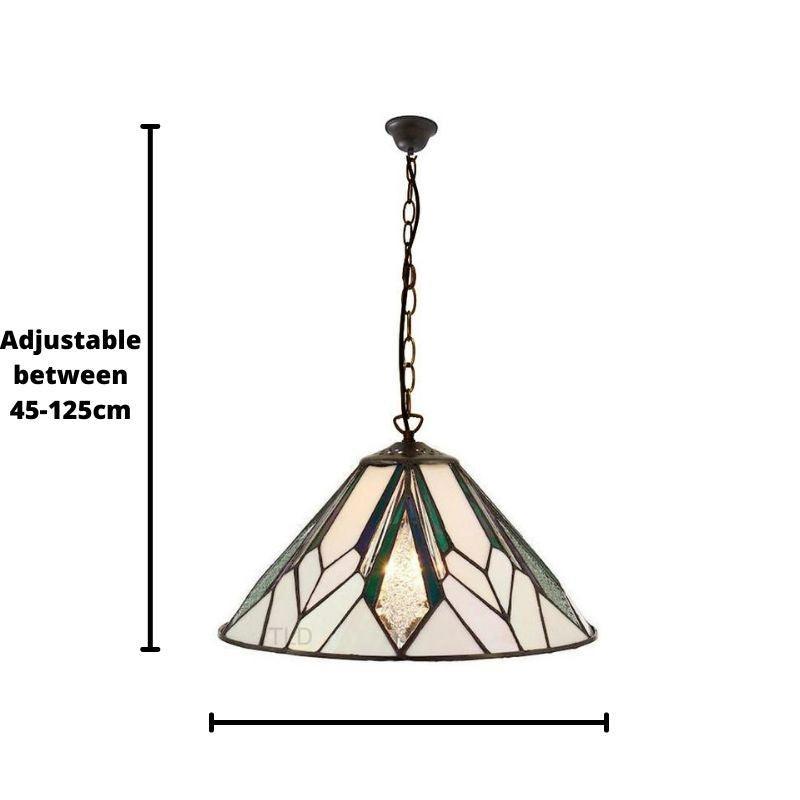 astoria small tiffany ceiling light t026sh430 5ll 97 mDining room lighting