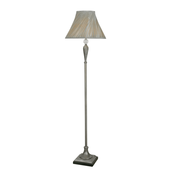 Lastur Soft Grey Finish Floor Lamp